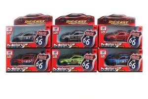 Auto kovové sportovní zpětný chod