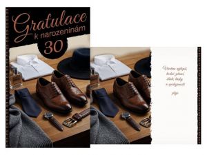 Přání k narozeninám 30 M11-604 H