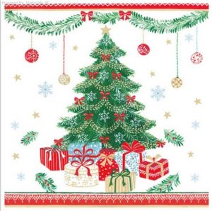 Ubrousky vánoční DAISY Presents under Xmas Tree