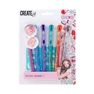 VONNÁ TETOVACÍ PERA blistr 6 KS + 2 šablony