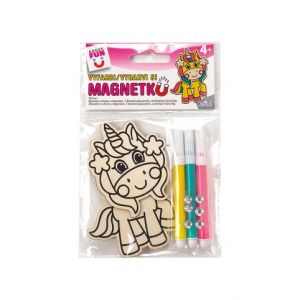 ARGUS Kreativní tvoření vybarvi si magnetku jednorožec II. 19260014