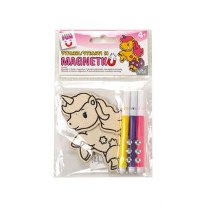 ARGUS Kreativní tvoření vybarvi si magnetku jednorožec III. 19260016