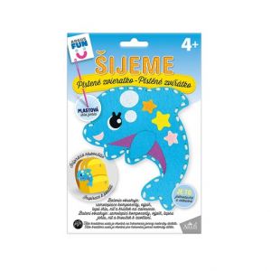 ARGUS Kreativní tvoření šijeme plstěné zvířátko delfín 19110020