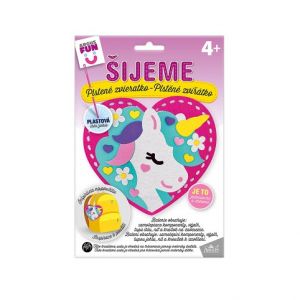 ARGUS Kreativní tvoření šijeme plstěné zvířátko jednorožec II. 19110021