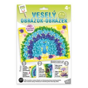 ARGUS Kreativní tvoření veselý obrázek - páv 19320003