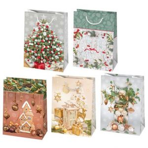 ARGUS Dárková papírová taška (34.5 x 48 cm) mix 10 ks 08939102