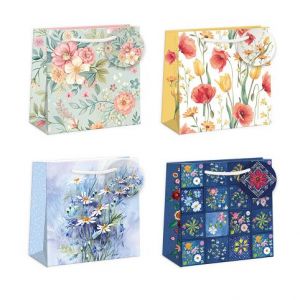 ARGUS Dárková papírová taška 16 x 16 cm mix 12 ks 07250013