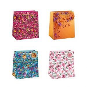 ARGUS Dárková papírová taška 19 x 23 cm mix 12 ks 07450020