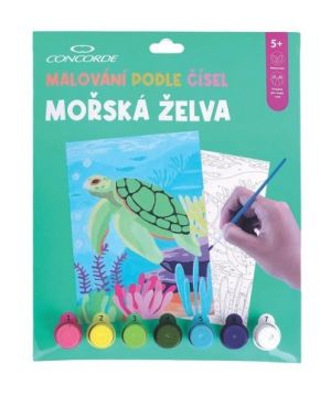 Malování podle císel CONCORDE Morská želva