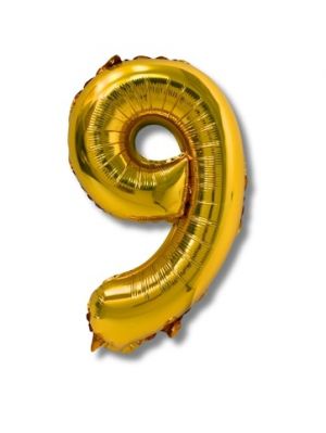 Balónek CONCORDE fóliový 40cm, c.9, zlatá