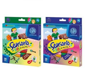 ASTRAFUN modelovací hmota odlehčená PIXEL 16 barev