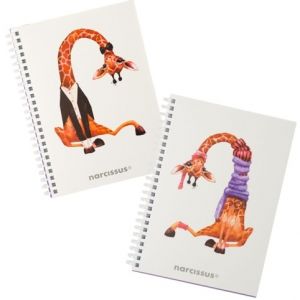 Blok SWING SP A5 80l čtvereček Žirafa