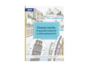 Omalovánky antistresové Úžasné stavby 210x290mm/32s