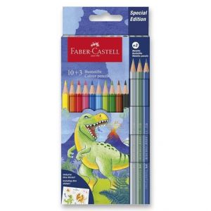 Pastelky Faber-Castell Dinosaurus - 13 barev