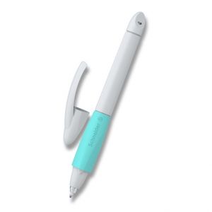 Bombičkový roller Schneider Base Ball - šedá/tyrkysová