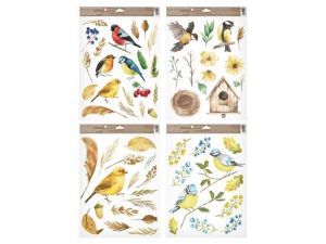 Okenní fólie 40014 Ptáci 30 x 42 cm
