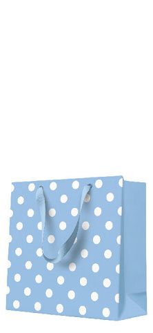 Papírová taška PAW CD Dotsy Check blue