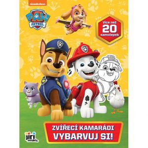 Vybarvuj si! Tlapková Patrola Zvířecí kamarádi