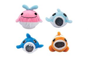 Zvířátko mořské měkké mačkací 10 cm