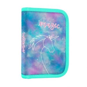 Penál 1 p. 2 chlopně, prázdný Unicorn