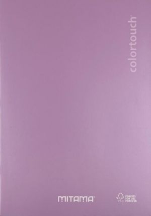 Sešit "Color Touch", A4+, linkovaný, 40+2 listů, růžová, MITAMA 62012-90246