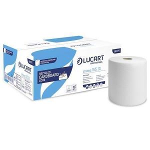 Papírové ručníky "Strong 155 ID", sněhově bílá, 2-vrstvé, 6 rolí, LUCART 861175