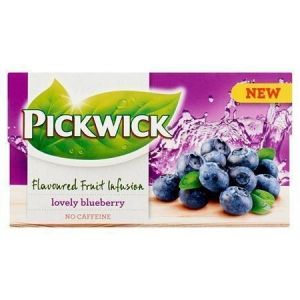 Ovocný čaj "Fruit Fusion", borůvka, 20x 2 g, PICKWICK 4029681