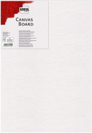 Malířské plátno na desce 24 x 30 cm, KREUL