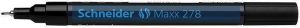 Permanentní lakový popisovač "Maxx 278", černá, 0,8mm, SCHNEIDER