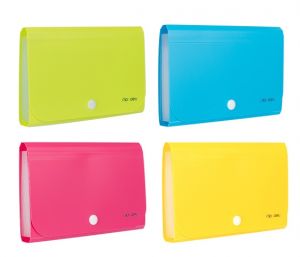 Desky na spisy A6 13 přihrádek DELI E5561 mix