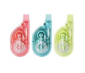 Korekční strojek 5mm x 6m eco LONGREEN DELI EH379 mix