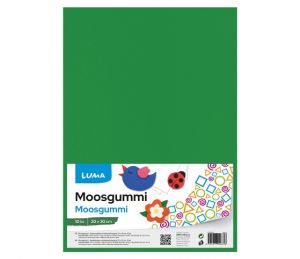 MOOSGUMMI A4 zelená LUMA, 10ks