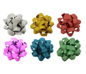 Rozeta 5cm glitr LUMA mix