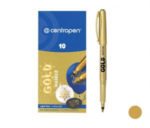 Popisovač CENTROPEN 2670 zlatý 1,0mm