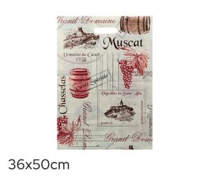 Taška igelitová 36 x 50cm VINAŘSTVÍ