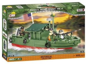 COBI 2238 Vietnam War Patrol Boat River MK II, 1:35, 615 k, 4 f