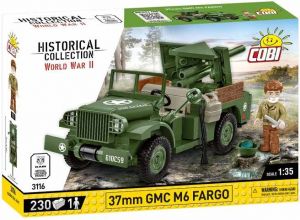 COBI 3116 II WW 37 mm GMC M6 Fargo, 1:35, 230 k, 1 f
