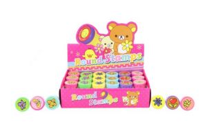 Samonamáčecí razítka Veselá, různé druhy