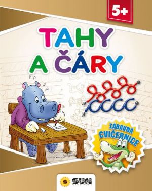 Zábavná cvičebnice - Tahy a čáry 5+