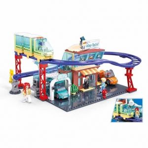 Sluban Metropolis M38-B1262 Prodejna Elektrovozů - poškozený obal