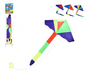 Drak letající NYLON 115 x 50cm rogalo mix