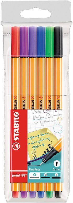 STABILO point 88 6ks sada 88/6