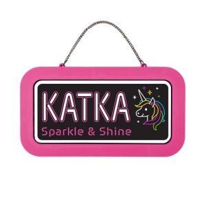ALBI Neonová cedulka se jménem - Katka