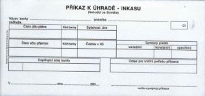 Příkaz k úhradě 1/3A4, propis. /PT090/
