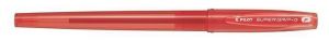 Kuličkové pero s víčkem "Super Grip G", červená, 0,22 mm, PILOT