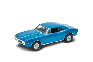 Welly - Pontiac Firebird (1967) model 1:34 stříbrná