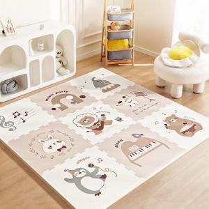 2Kids Toys Podložka na hraní Zvířecí párty 9 dílů