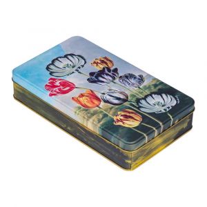 Plechová dóza Tulipány – Kateřina Winterová collection
