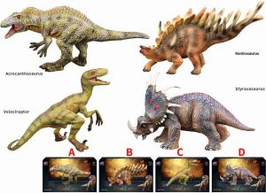 Dino figurka 4 druhy 16 cm