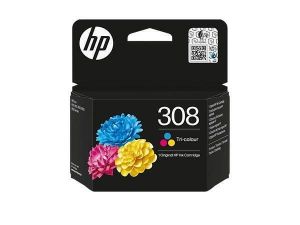 7FP20UE Inkoustová cartridge HP 308, do tiskárny Deskjet 2900, Envy 6110e, barevná, 120 st